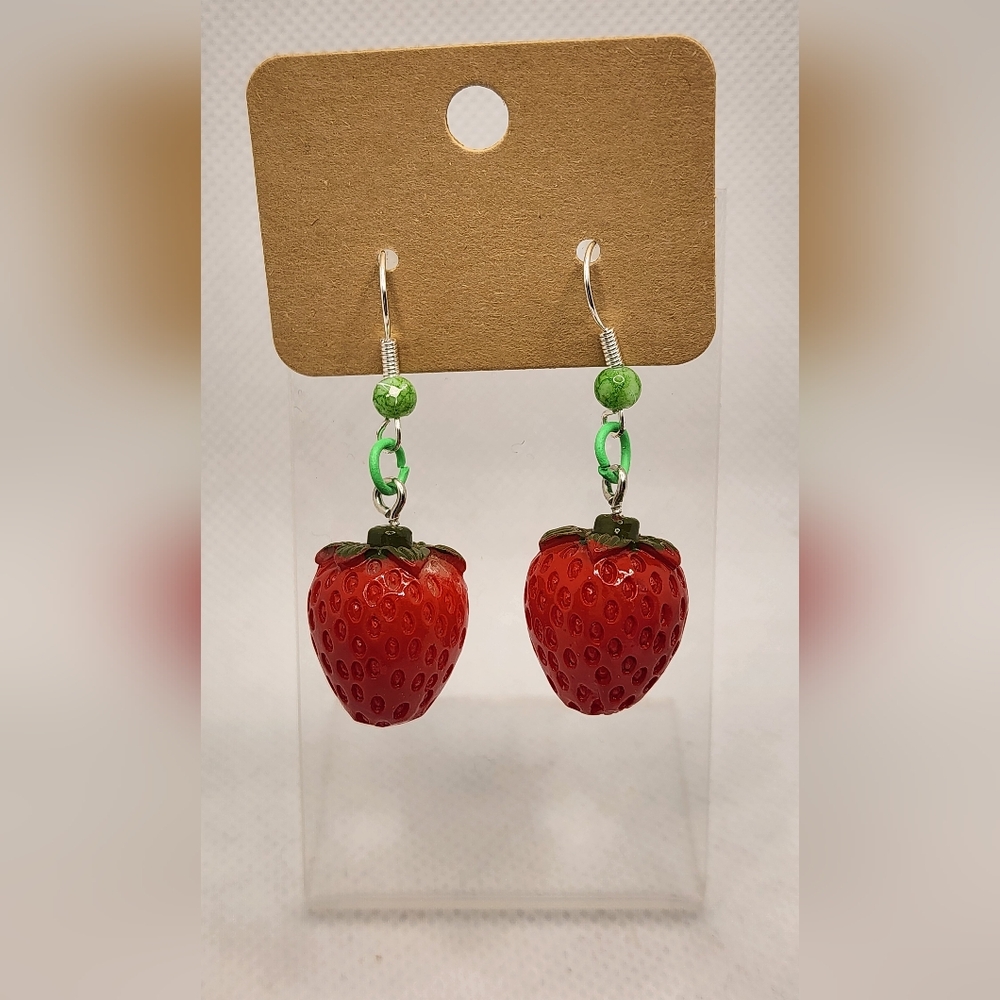Strawberry Earrings